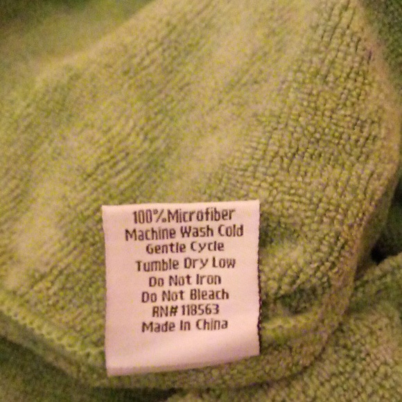 Set of2 Concierge Collection Microfiber Head Towel - Picture 4 of 4